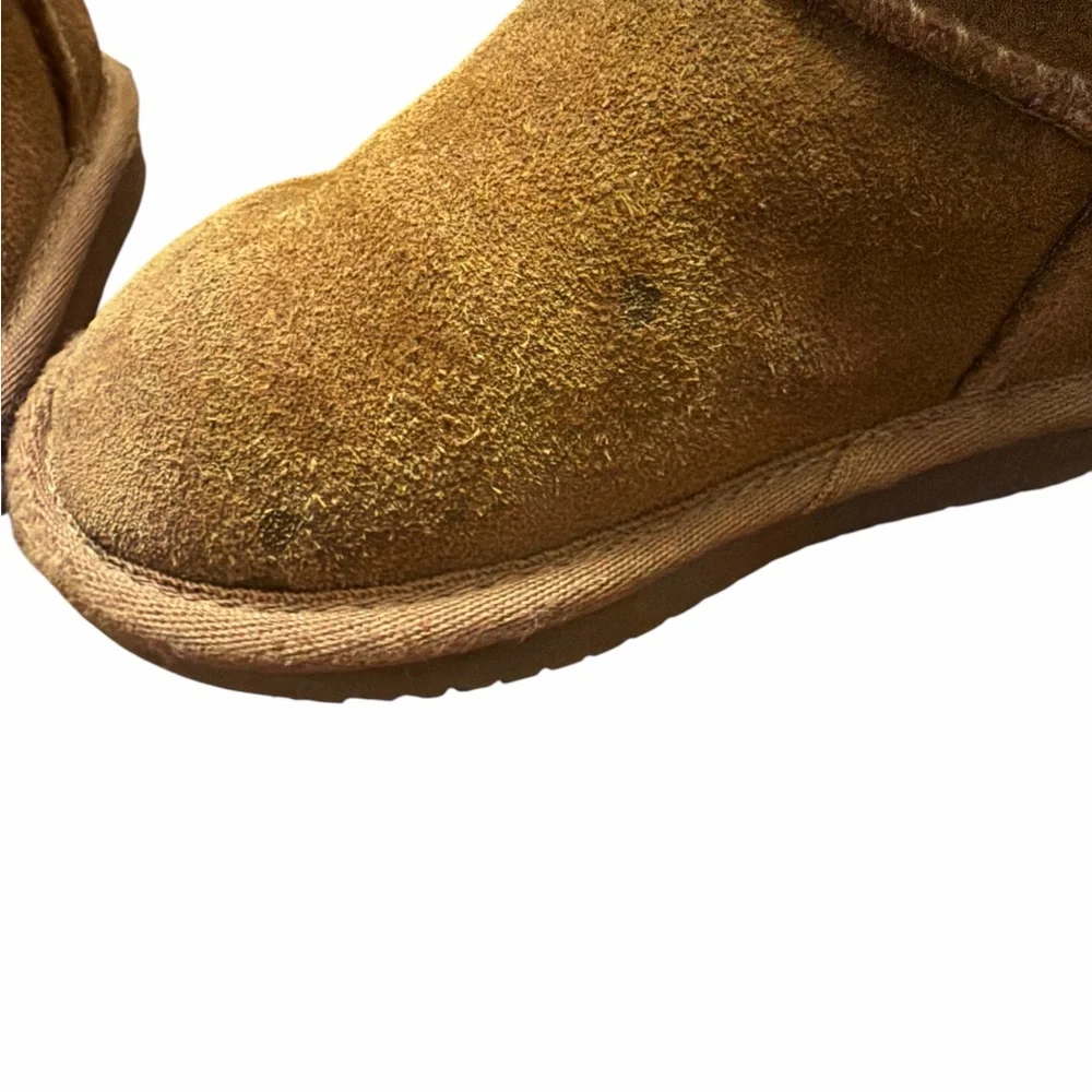 Koolaburra by UGG Chestnut Bow Boots | Girls Size 7 | Cozy Fall Winter